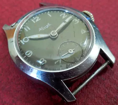 Vintage 1950s KIENZLE Military German Watch Running Wristwatch • $4.25