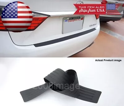 3  W X 35  L Black Flexy Bumper Guard Cover Sill Scuff Protector Plate For Ford • $14.90