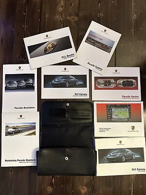 Porsche 996 Owners Manuals  Complete Set In Lovely Used Condition. • $252.59