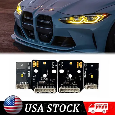 Yellow DRL For BMW G80 M3 G82 M4 G22 G26 Daytime Running Light LED Boards • $93.95