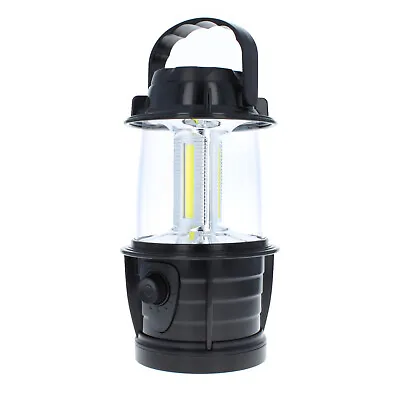 ASR Outdoor LED Battery Operated Hanging Mini Lantern Camping Dimmable - Black • $10.01