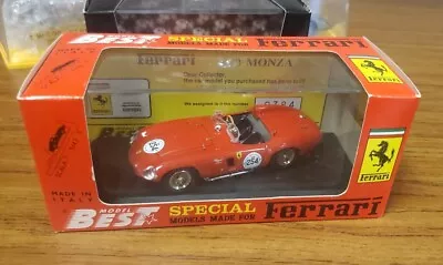 1/43 Best Model Ferrari 750 Monza Car #254 From 1992 Mille Miglia  Stock #PR05 • $25