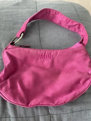 £3.99 • Buy Official Mini Merchandise Handbag Fuschia Pink Fake Suede