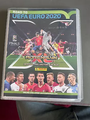 2019 Panini Adrenalyn XL Road To Euro 2020 Binder With 182 Cards - No Dupes • £10