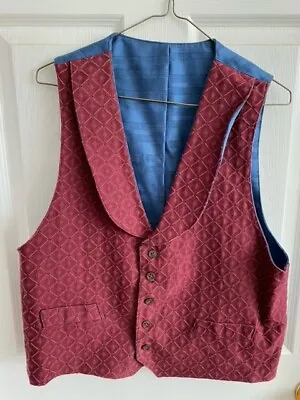 Hand-crafted Vest (Living History Mid-1800's Era) Approx. Size Man's S • $30