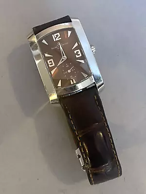 Baume & Mercier Geneve Hampton 65310 Quartz Unisex Swiss Watch-brown Face • $99.99