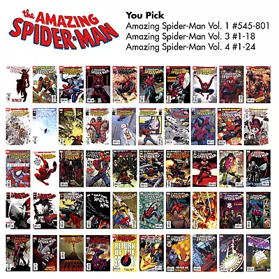 Amazing Spider-Man Vol 1 #307-801 | Vol 3 #1-18 | Vol 4 #1-32 YOU PICK Comic Lot • $2.49