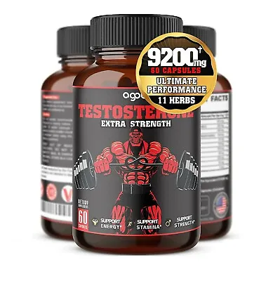 $19.49 • Buy Legal STEROID ANABOLIC Pills BULKING Testosterone Booster MUSCLE GROW