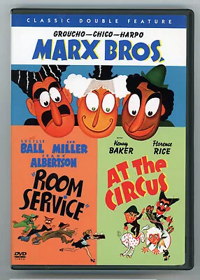 Marx Bros. Double Feature: Room Service / At The Circus (DVD 2004 B&W) • $2