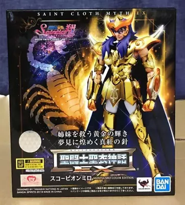 Bandai Saint Seiya Cloth Myth EX Scorpio Milo SAINTIA SHO COLOR EDITION Japan • $168