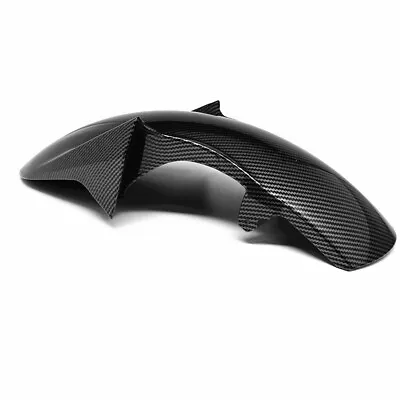 Front Tire Fender Guard Hugger Fairing Carbon Fiber For 2010-2013 KAWASAKI Z1000 • $107.07