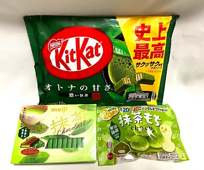 Matcha Chocolate Assort ☆set Of 3☆Kit Kat Meiji Mochi Choco Directly From Japan • $12