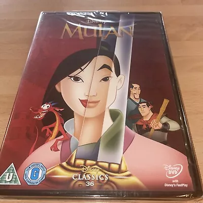 Disney Mulan DVD Brand New And Sealed. Starring Eddie Murphy As Mushu. • £2.65