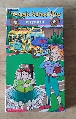 Scholastic's The Magic School Bus Plays Ball VHS Tape • $4