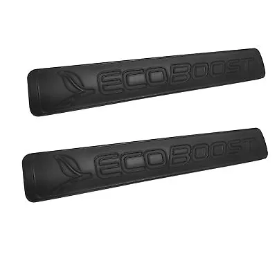 2X 3D Emblem Nameplate Replacement Matte Black For 2011-2018 F150 ECOBOOST Badge • $17.55