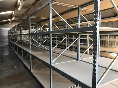 Longspan Industrial Shelving Racking W1.8 X H2.4 Used But Very Good Condition • £150