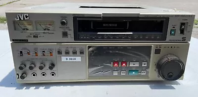 JVC BR-S622U Professional Video Cassette Recorder TBC S-VHS Player Editor • $500