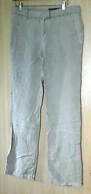 Marc O'Polo Tara Linen/flax Trousers 32 Inch Waist Leg 32 Inch • £9