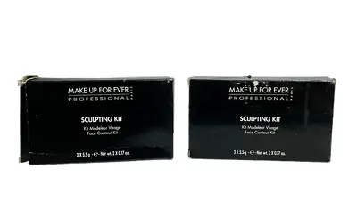 Make Up For Ever Sculpting Kit Face Contour (2x5.5g/0.17oz) New As Seen In Pics • $79.99