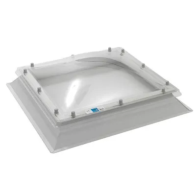 £306 • Buy Coxdome Rooflight - Fixed Flat Roof Skylight Dome + Upstand Kerb - Double Skin