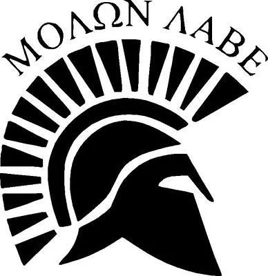 Molon Labe Sticker AR15 SPIKES TACTICAL MAGPUL RIFLE NRA BCG BCM 2A SPARTAN  • $3.95