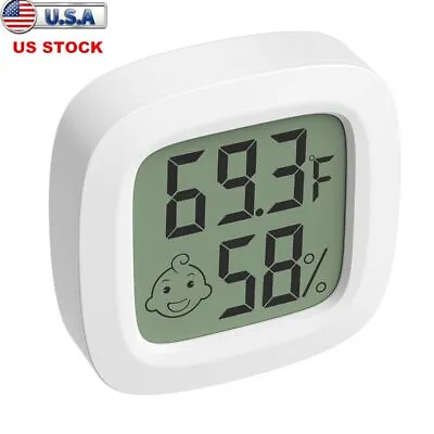 $7.78 • Buy Digital Thermometers Humidity Meter Room Temperature Indoor LCD Hygrometers