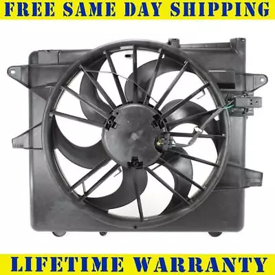 Radiator Condenser Fan Assembly For 2005-2014 Ford Mustang • $85.65