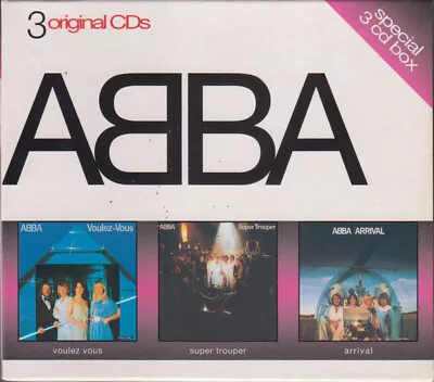 ABBA Voulez-Vous / Super Trouper / Arrival - Box Set • £8