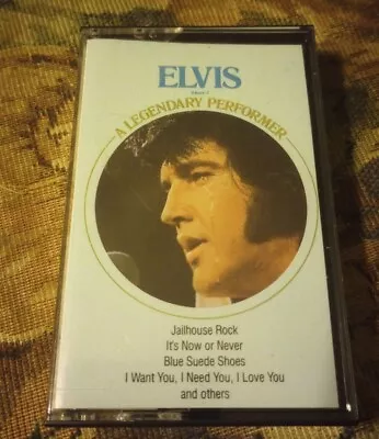 1989 VINTAGE Elvis Presley Legendary Performer Vol 2 Cassette Tape • $10