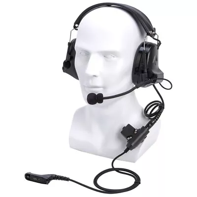 U94 PTT Tactical Headset Noise Reduction For Motorola XiR P8268 8260 APX 7000 • $119.99