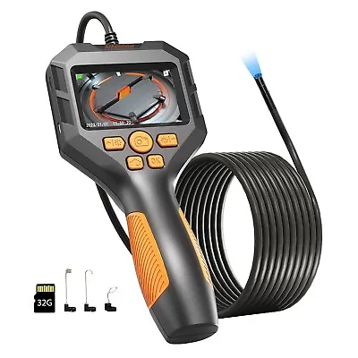 Thin Borescope Inspection Camera With Lights 2.8”IPS HD Screen Scope • $99.03