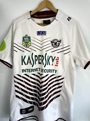 Manly Sea Eagles XL Jersey Shirt Rugby League Brisbane Broncos Queensland NRL • $59.97