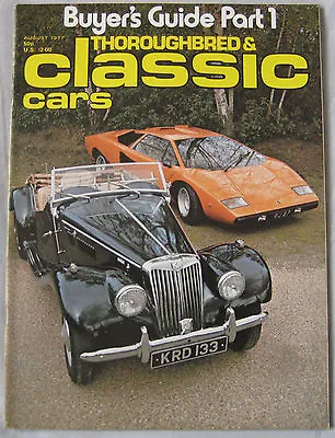 Classic Cars 08/1977 Featuring Napier-Railton Austin Healey Sunbeam Talbot • £5.99