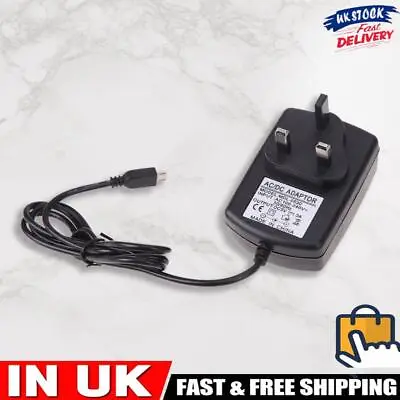 UK AC To DC 5V 3A Micro USB Power Supply Adapter For Windows Android Tablet • £5.99