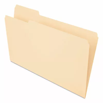 Pendaflex Essentials File Folders Straight Cut Top Tab Legal Manila 100/Box 753 • $19.99