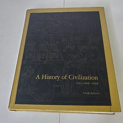 A History Of Civilization Vol One Third Edition Hardcover Book • $17.67