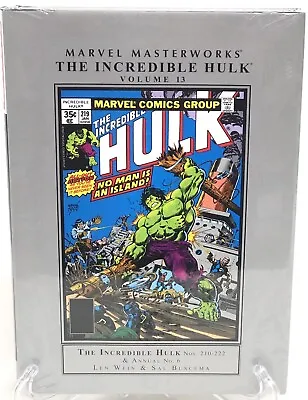The Incredible Hulk Marvel Masterworks Volume 13 HC Hard Cover New Sealed • $39.95