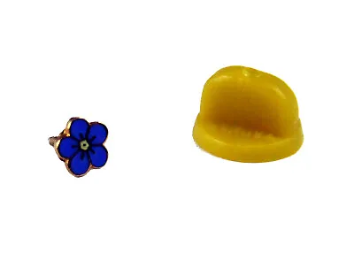 6030812 Masonic Forget Me Not Lapel Pin Tiny Small Mason Pin Blue Flower WWII • $8.99