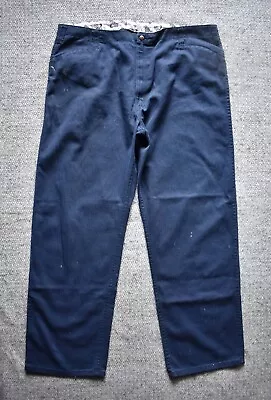 Vtg 90s Ben Davis Blue 50/50 Twill Workwear Skater Pants Trousers W40 L30.5 • $43.16