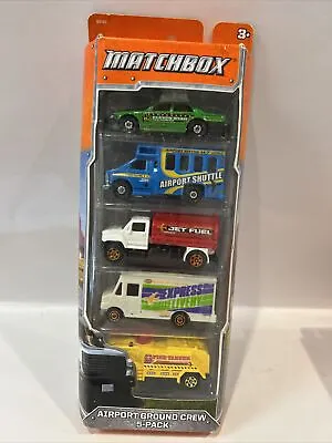 Matchbox Airport Ground Crew 5 Pk 60th Anniversary New Sealed Trucks Cars • $18.74