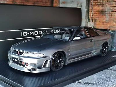 Ignition Model IG2782 Nissan Skyline R33 GTR NISMO BCNR33 CRS Gun Metalic 1/18 • $304