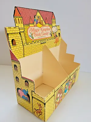 VTG Walt Disney Magic Kingdom Stick Candy Rare Store Counter Display Mickey • $26.99