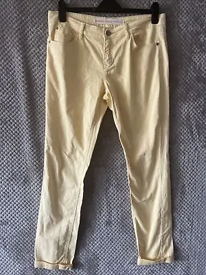 £14 • Buy Next Womens Pants Size 12 Long Relaxed Skinny Yellow