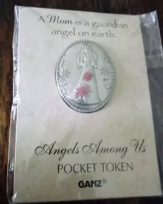 GANZ A Mom Is A Guardian Angel On Earth Pocket Tocken • $5