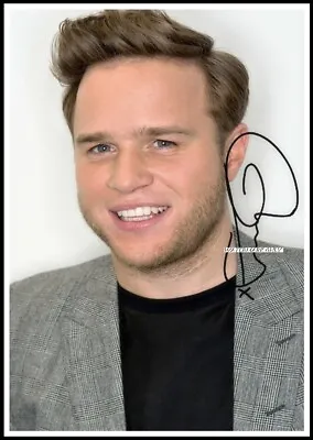 Olly Murs Autographed Cotton Canvas Image. Limited Edition (OM-700)  • £9.59