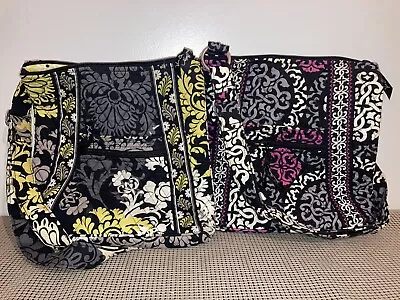 LOT 2 Vera Bradley Hipster Crossbody Canterbury Magenta & Baroque Yellow RETIRED • $34.99