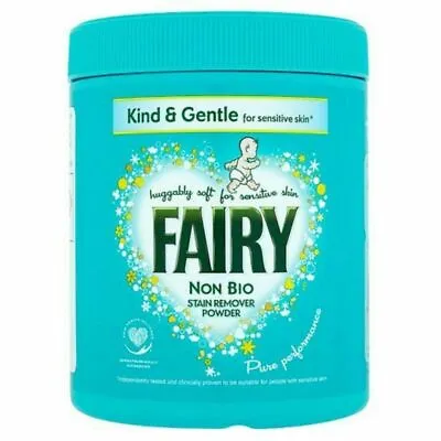 Fairy Non Bio Sensitive Skin Stain Remover Powder 1kg • £15.99
