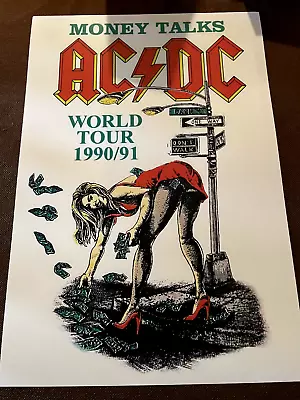 AC/DC Money Talks Tour Poster Prints • $14.95