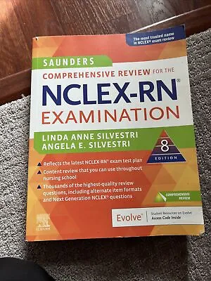 $15 • Buy Saunders Comprehensive Review For The NCLEX-RNÂ® Examination (Saunders Co - GOOD