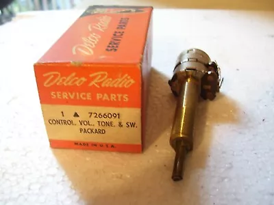 55 56 57 1955 1956 1957 Packard Wonder Bar Radio Volume Control NOS • $25